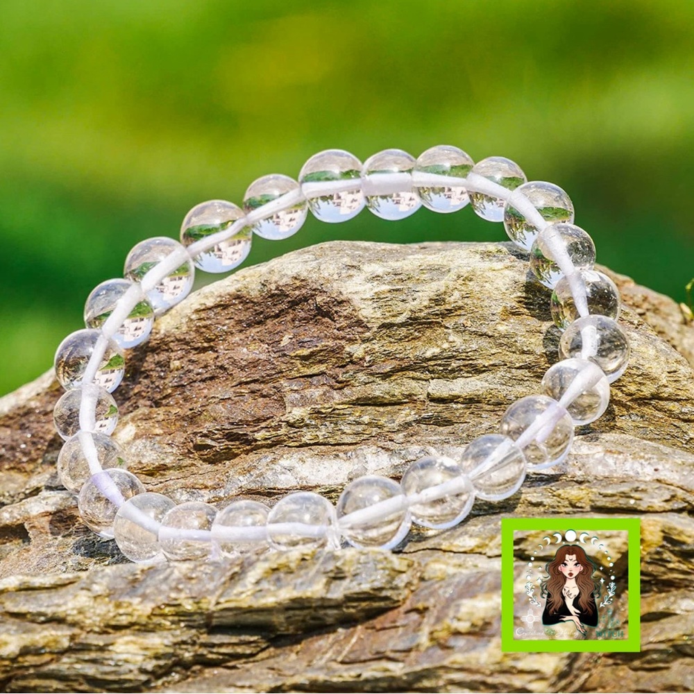 Clear Quartz Crystal Bracelet